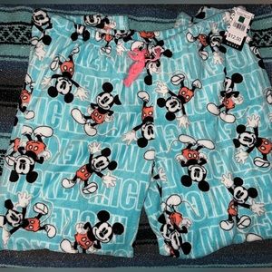 Baby Blue Mickey Mouse pjays - 2XL